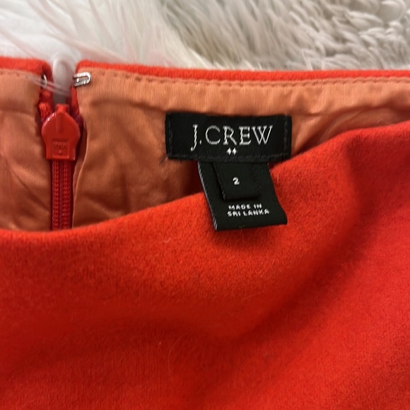 J. Crew wool mini skirt with pockets size 2 - Picture 2 of 4